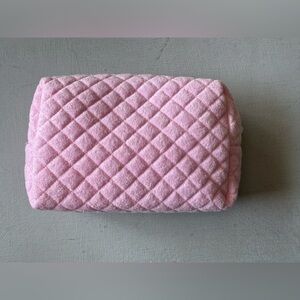 NEW Ulta Beauty Pink Cosmetic Bag 8 x 6 x 3